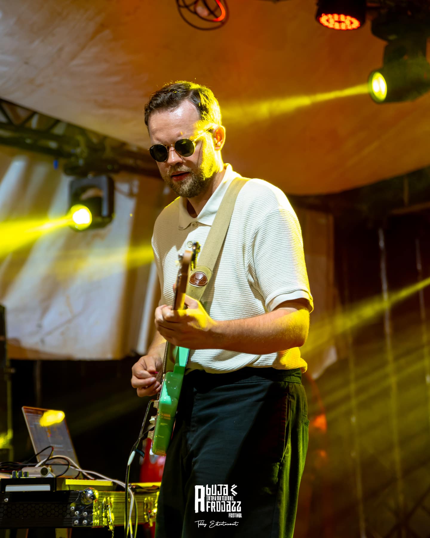 Audun - African Jazz musician performing at Afrojazz Festival Nigeria from Norway